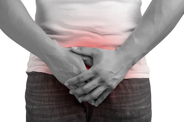 Prostatitis, ngabalukarkeun nyeri jeung teu ngarareunah, merlukeun perlakuan jeung ubar