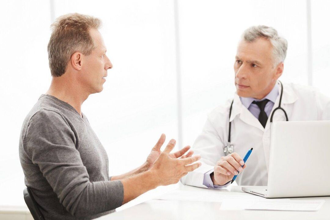 Nempo dokter pikeun gejala prostatitis